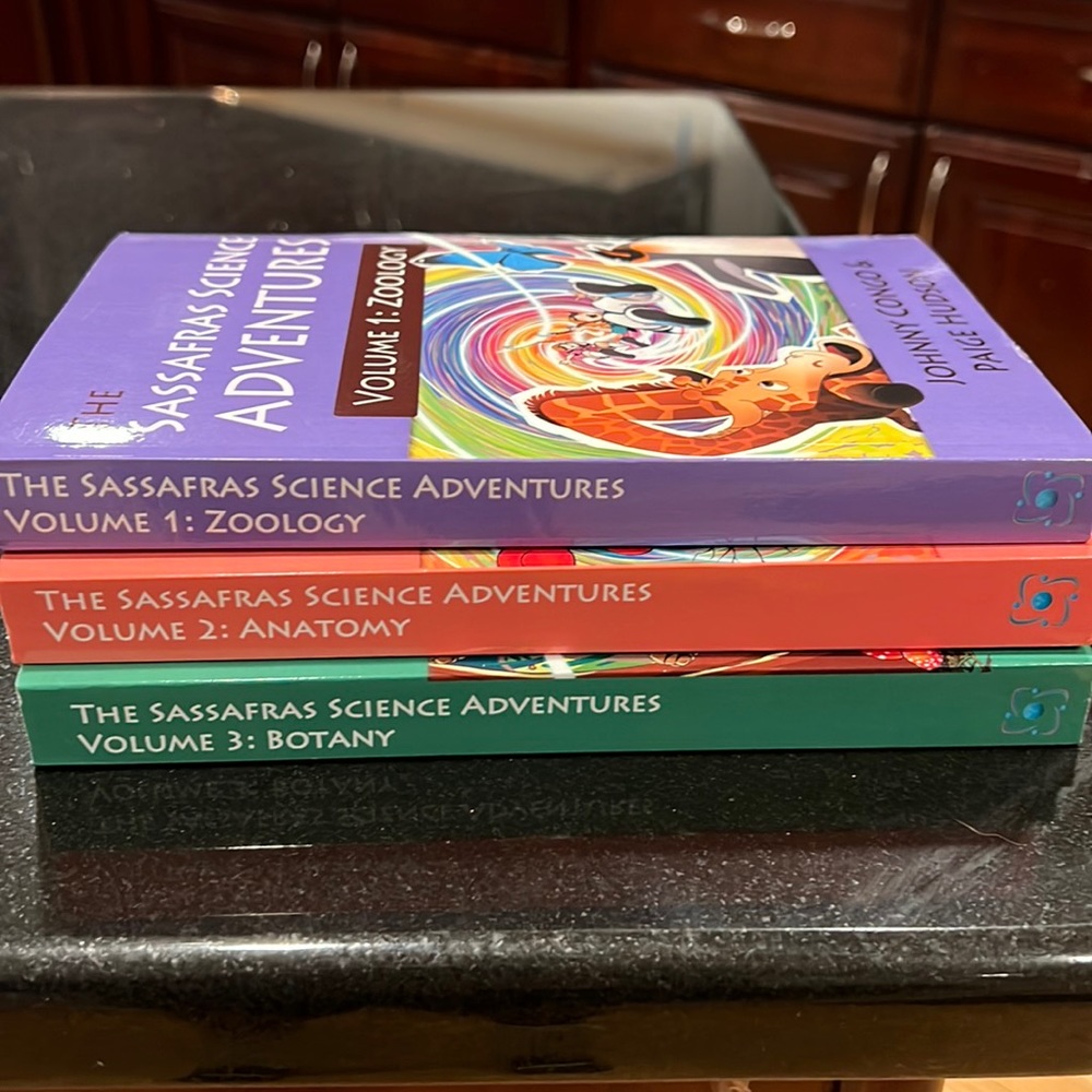 Sassafras Science Adventures - Books 1, 2, 3